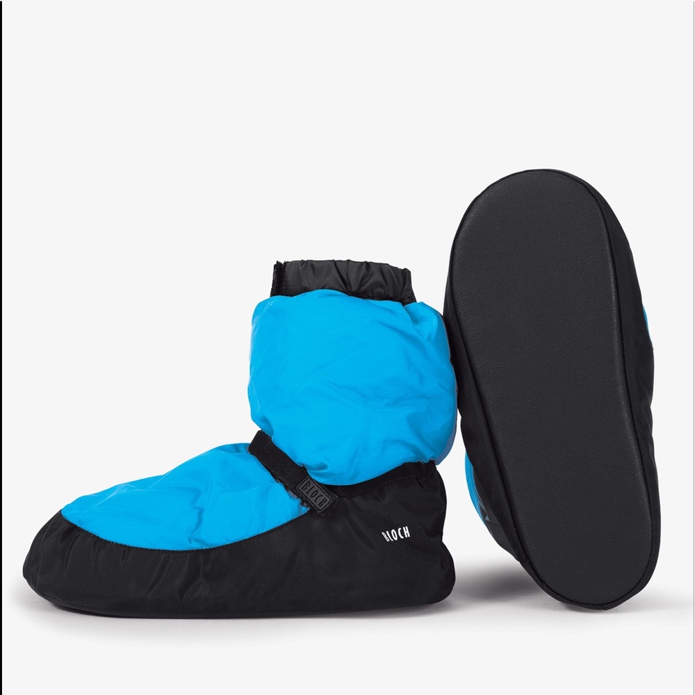 WOMENS SIZE SMALL BLOCH BLUE DANCE BOOTS!
